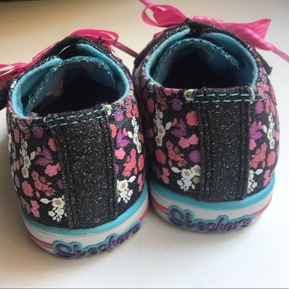 Sketchers Twinkle Toes Light Up Sneakers - Picture 4 of 7